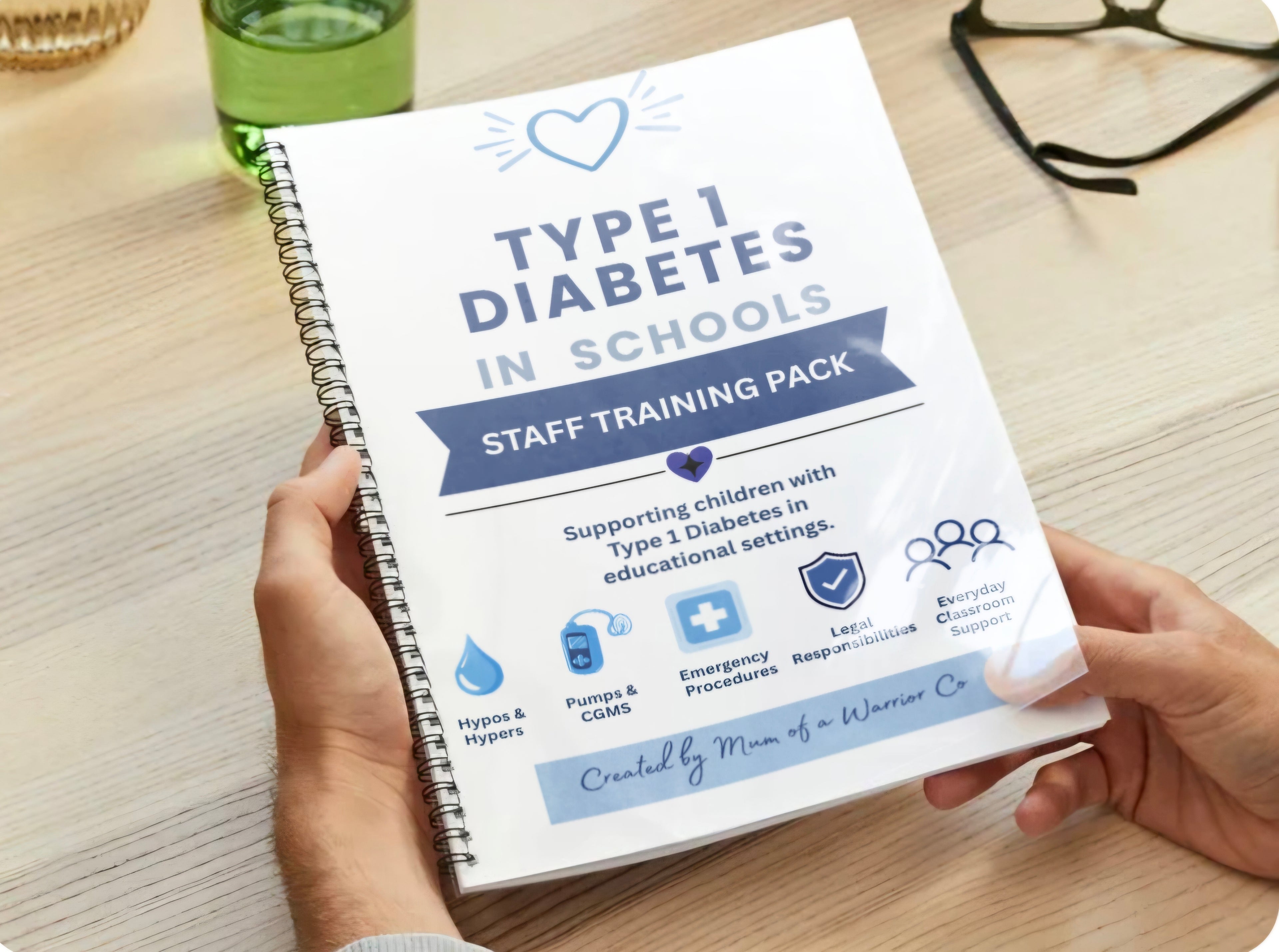 Type 1 Diabetes in Schools Staff Training Pack — Printed Bound Copy